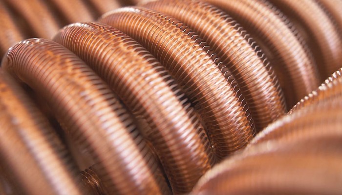 Produktbild von Wärmetauschern aus Kupfer